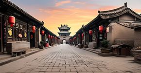 晉祠-五檯(tai)山(shān)-平遙古(gu)城(cheng)-喬傢(jia)大(da)院-壺口-大(da)槐樹-中(zhong)